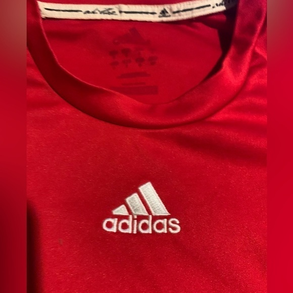 GUC Adidas Adipure Sport Shirt size Small red and white soccer football - Picture 3 of 6